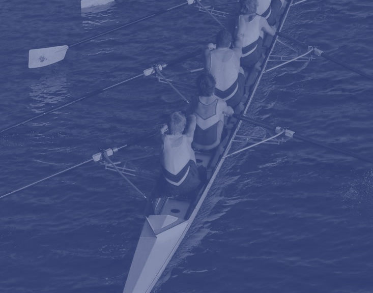 WE ALL ROW IN ONE DIRECTION TOWARDS SUCCESS
